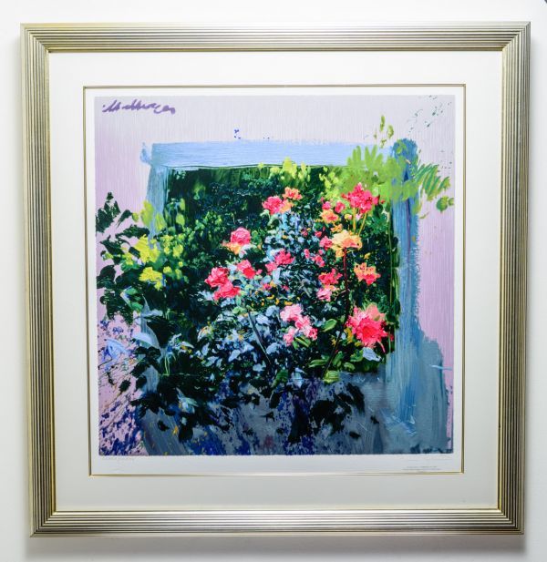 中古】□ホアキン・トレンツ・リャド│Joaquin Torrents Llado 「薔薇  