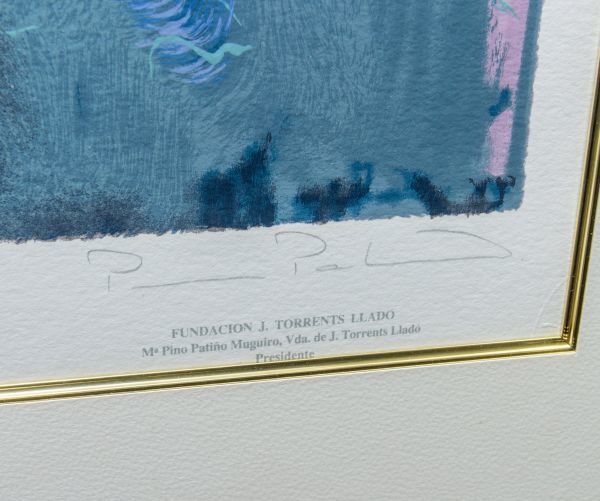 中古】□ホアキン・トレンツ・リャド│Joaquin Torrents Llado 「薔薇  