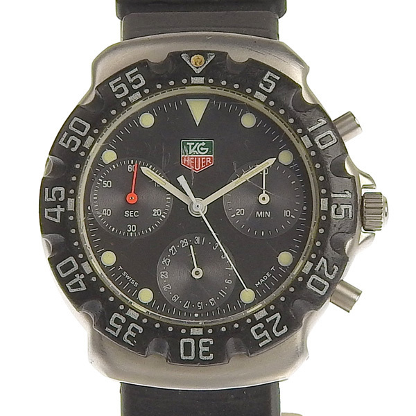 1円☆03楽市☆本物 TAG Heuer タグホイヤー フォーミュラー1 クロノ