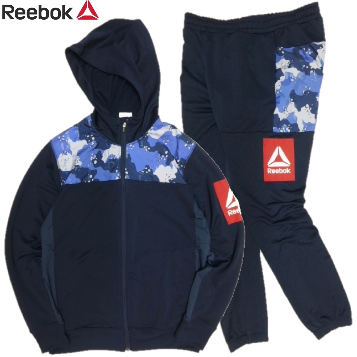 新品 新品 Reebokリーボック ハイブリッド カモ柄 スウェットフルジップパーカー スウェットパンツ 上下セット セットアップ メンズ M 定価1 7万 の落札情報詳細 ヤフオク落札価格情報 オークフリー スマートフォン版