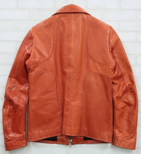 2J4604/ジョーマッコイ 70'S LEATHER JACKET DEAD WOOD JOE McCOY