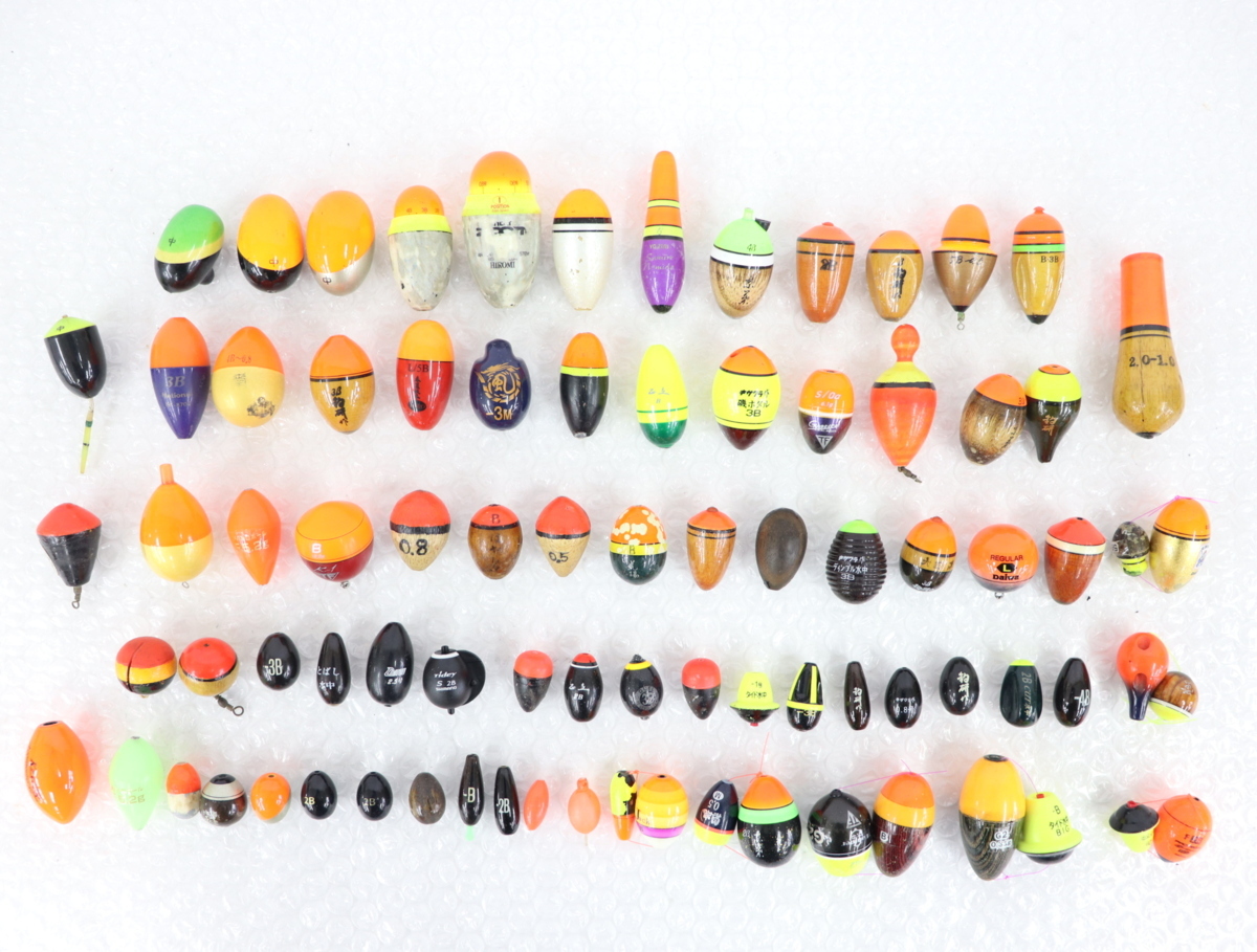 ダイワ 釣研 キザクラ 京葉 ヨーヅリ 等 浮き どんぐりウキ 水中ウキ 計70点以上 の落札情報詳細 ヤフオク落札価格情報 オークフリー スマートフォン版