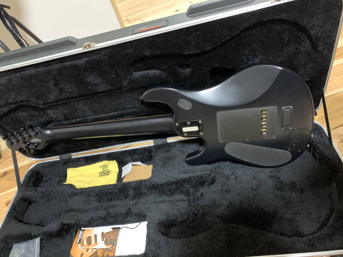 Musicman【JP7】Stealth Black◇希少 バーズアイメイプルネック