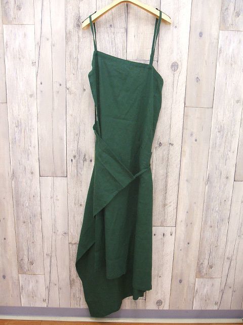 0 0211m Kastane カスタネ Kaz109a0003 Outラップキャミワンピース グリーン F Al の落札情報詳細 ヤフオク落札価格情報 オークフリー スマートフォン版