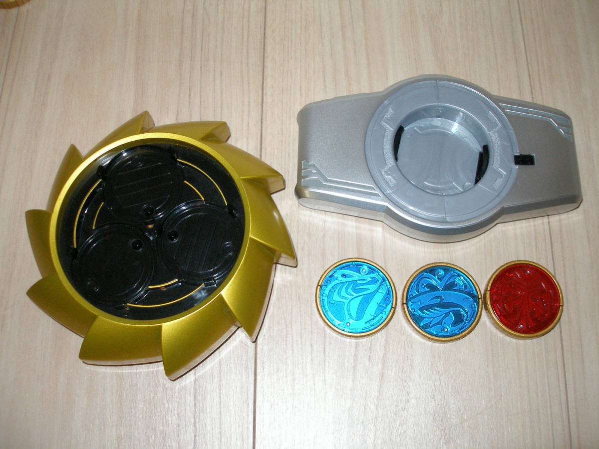 中古美品】CSM ポセイドンバックル：サメ/クジラ/オオカミウオ