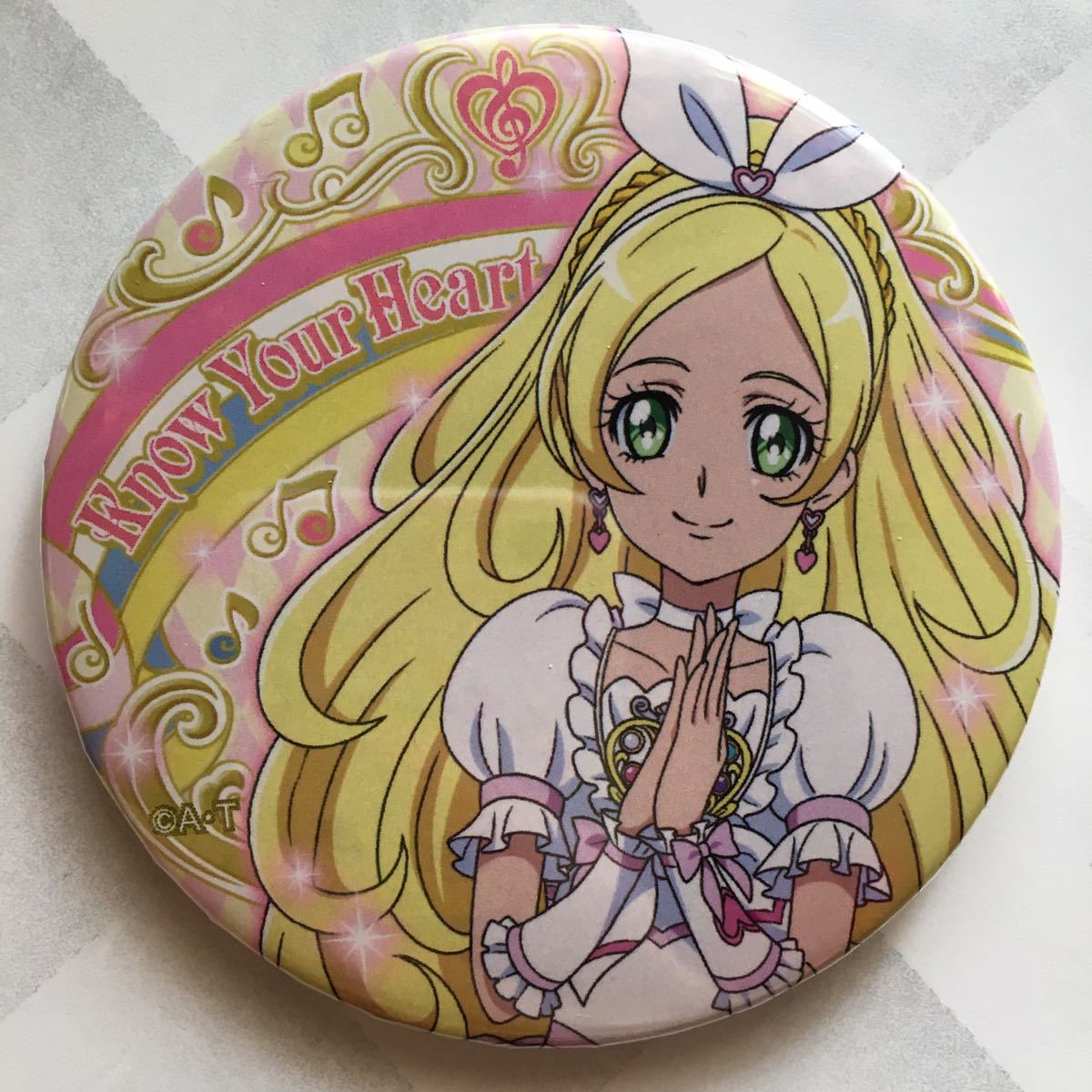 プリキュア 南野奏 キュアリズム 缶バッジ ① キュアリズム | STORES