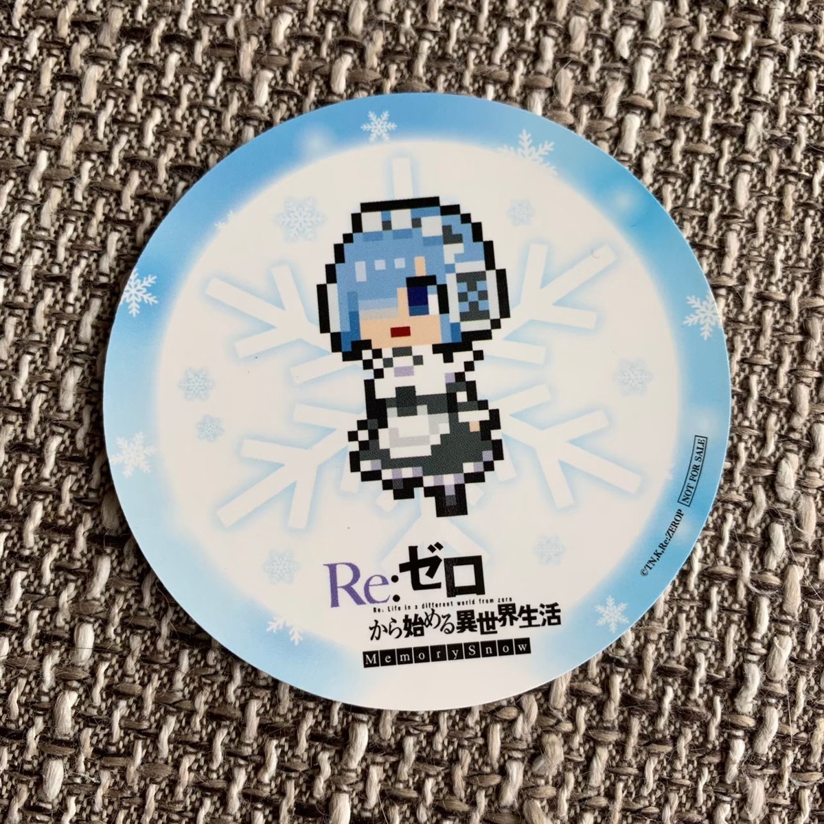 新品 一番くじ Re ゼロから始める異世界生活 リゼロ Memory Snow 秋葉原 アニメイト オンリーショップ 非売品 ステッカー レム の落札情報詳細 ヤフオク落札価格情報 オークフリー スマートフォン版