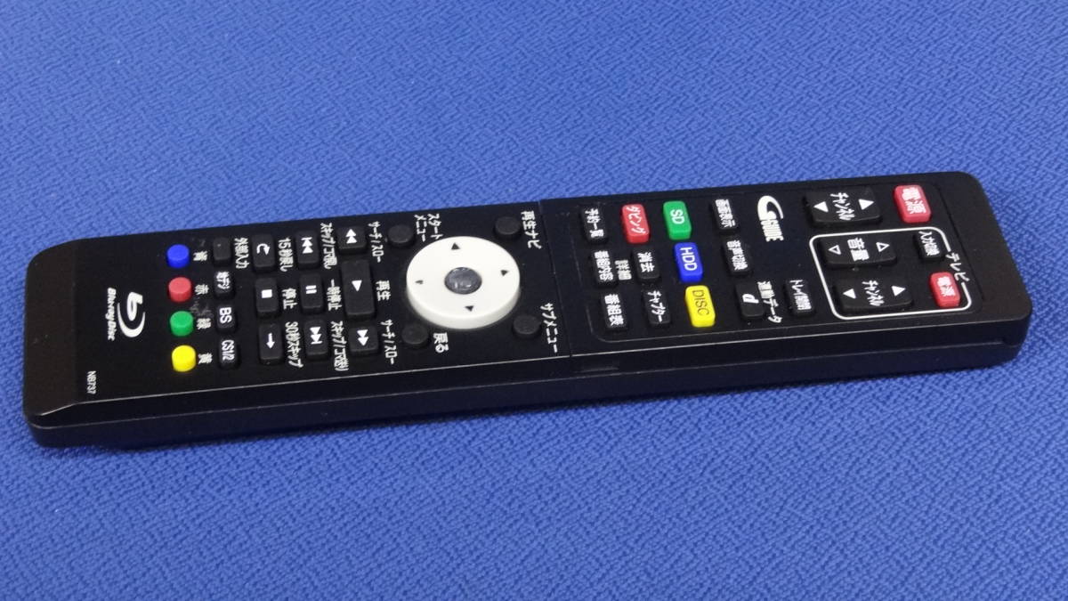 HDD内蔵ブルーレイレコーダー対応リモコン NB737JD 対応機種