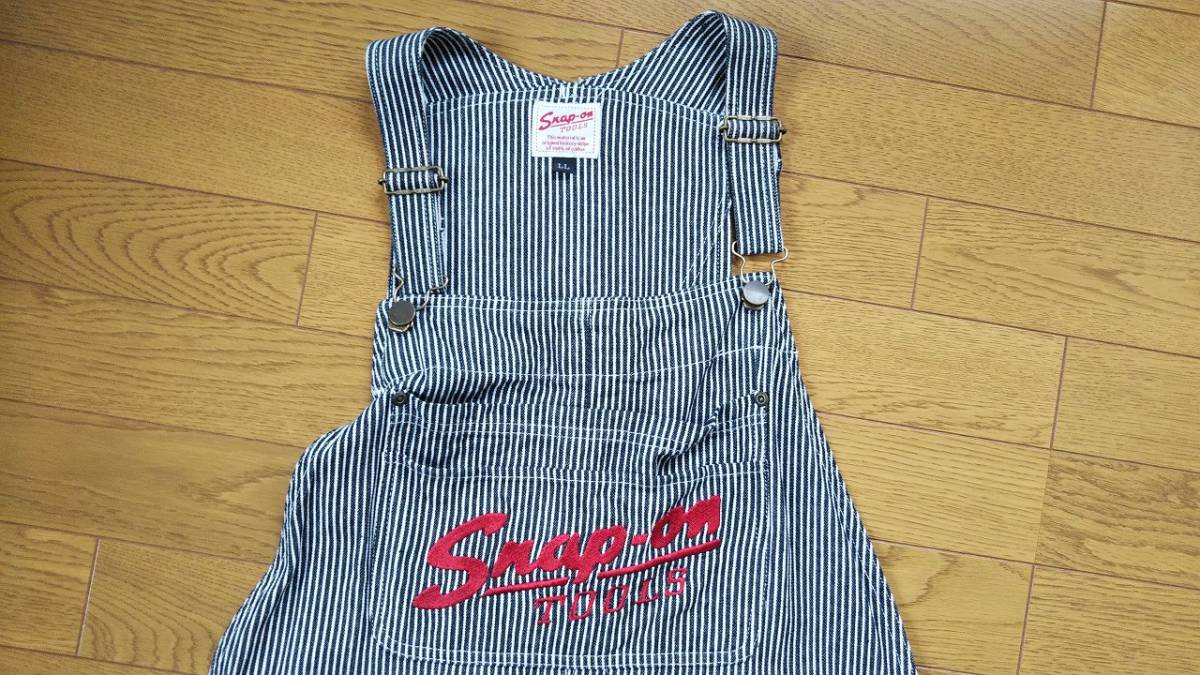 スナップオンヒッコリー柄LL
