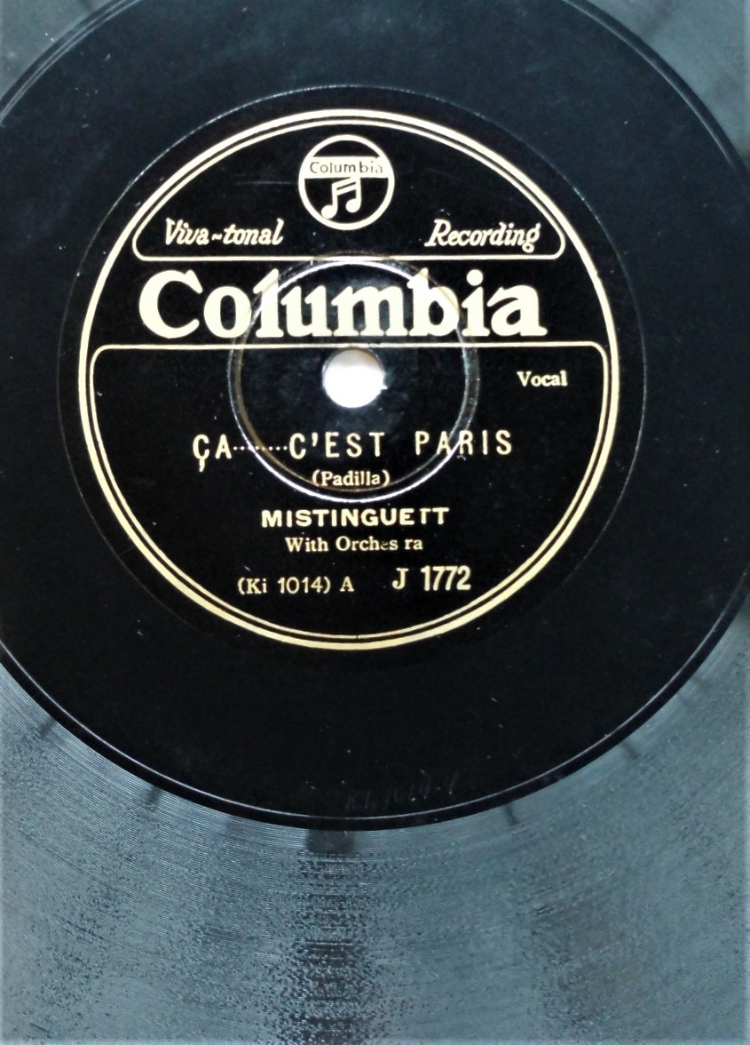 シャンソンsp Mistinguettミスタンゲット Ca C Est Paris サ セ パリ The Peanut Vender 南京豆売り の落札情報詳細 ヤフオク落札価格情報 オークフリー スマートフォン版