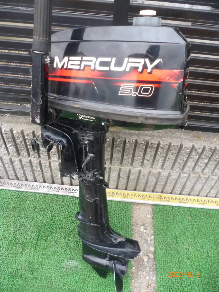 T.M.C.のマーキュリー394型 5馬力 作動ok!