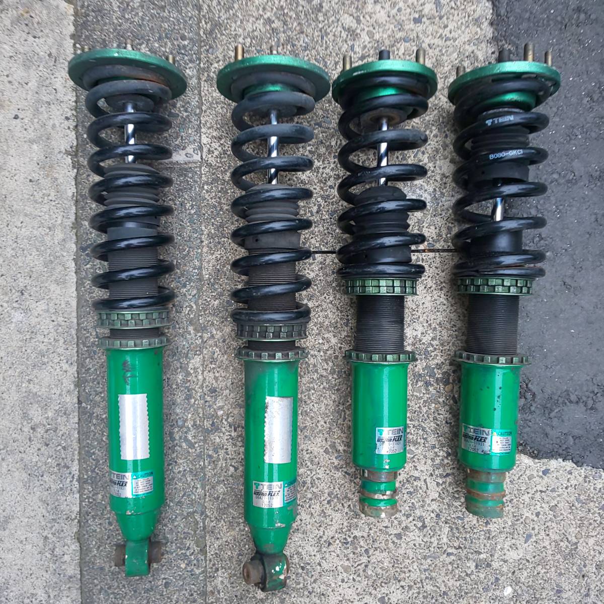 アコード トルネオcl1 テイン車高調整式サスペンション タイプフレックス減衰力調整式 の落札情報詳細 ヤフオク落札価格情報 オークフリー スマートフォン版