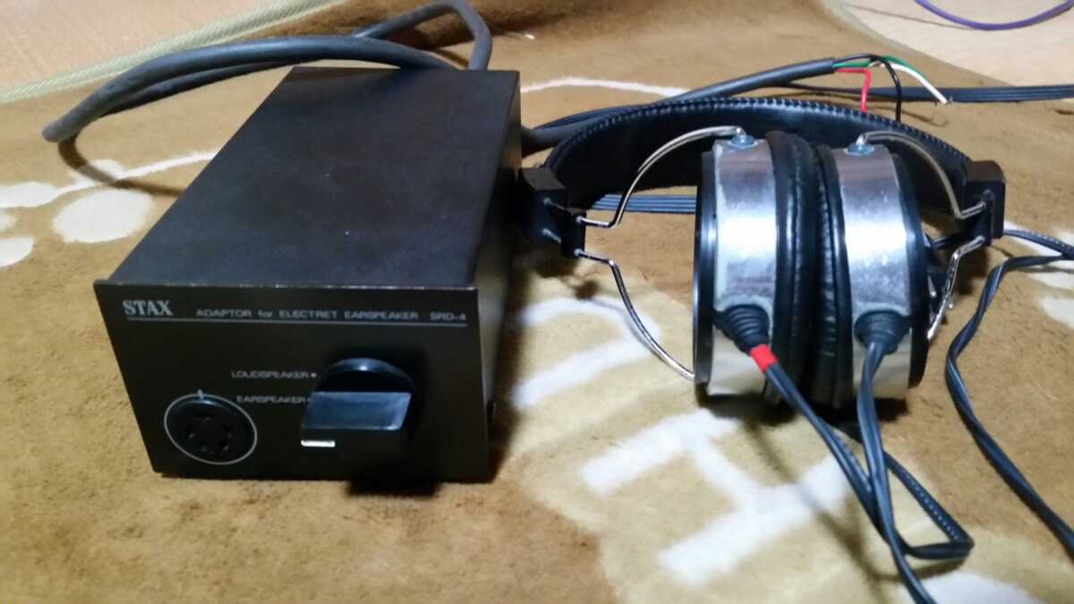 【希少品】STAX SR-40 SRD-4 セット【動作品】 希少品】STAX SR-40 SRD-4 セット【動作品】
