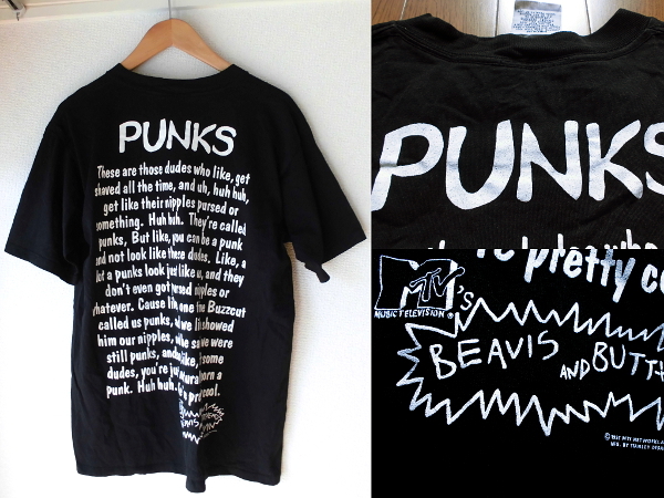 90s☆MTVビーバス＆バットヘッド☆ビンテージTシャツ stanley desantis