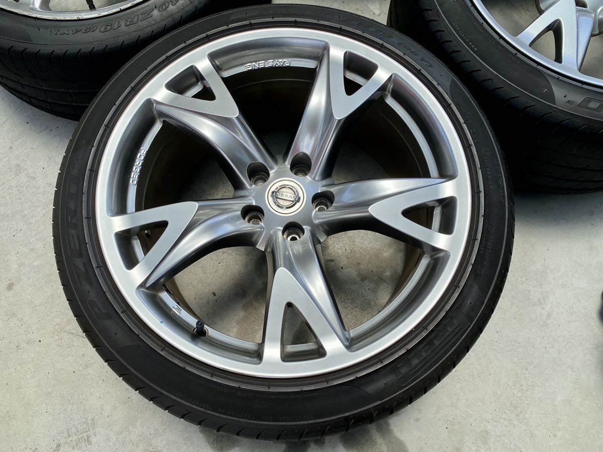 日産 Z34 フェアレディZ 純正オプション RAYS レイズ製 鍛造
