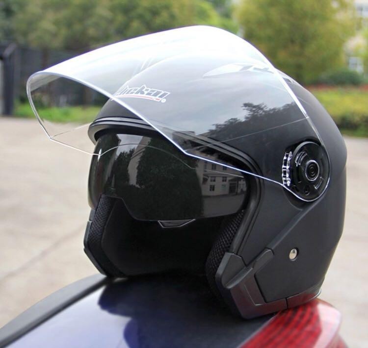 新品】バイクヘルメット ジェットヘルメット JIEKAI メンズ レディース
