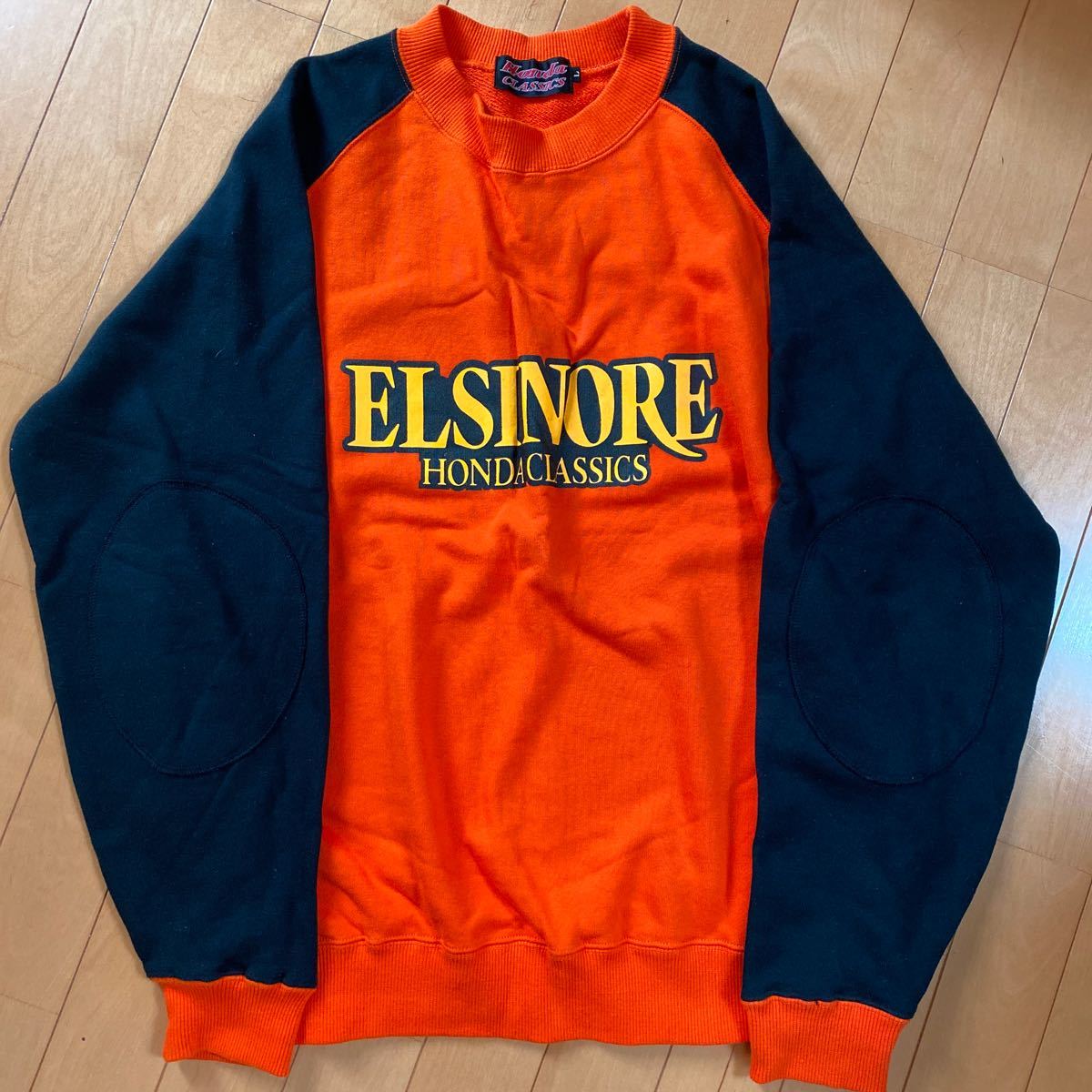 【美品】ELSINORE CR250M HONDA トレーナー　エルシノア ホンダ エルシノア ELSINORE トレーナー スウェット Lサイズ