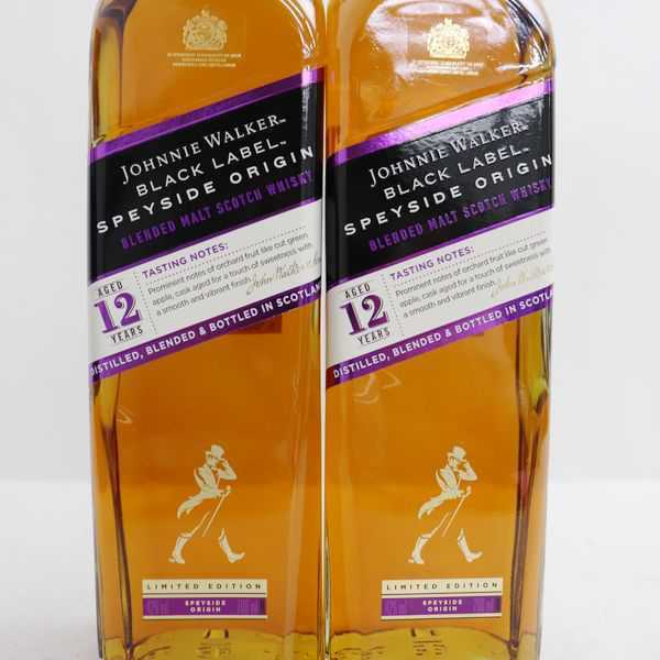 【新品、本物、当店在庫だから安心】 2本セット ジョニーウォーカー スペイサイドオリジン 700ml - ウイスキー