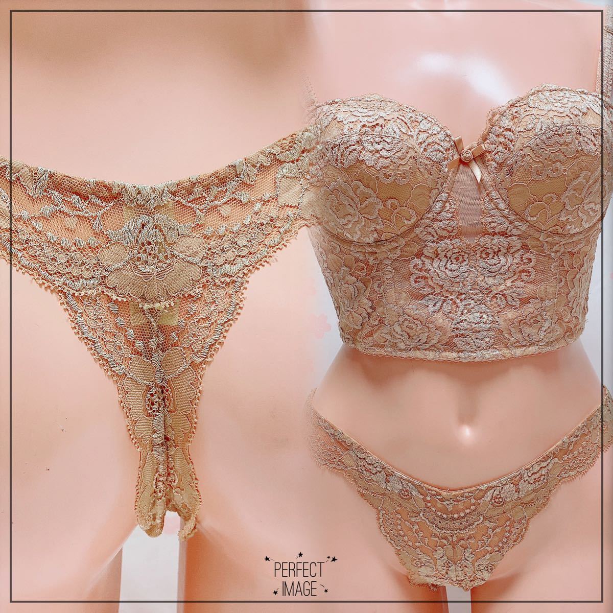 新品 260 キャビンアテンダント綾の ワコールのコルセット ブラジャー ピーチジョン ｔバック ショーツ セット レディース 下着 パンティ ブラ の落札情報詳細 ヤフオク落札価格情報 オークフリー スマートフォン版