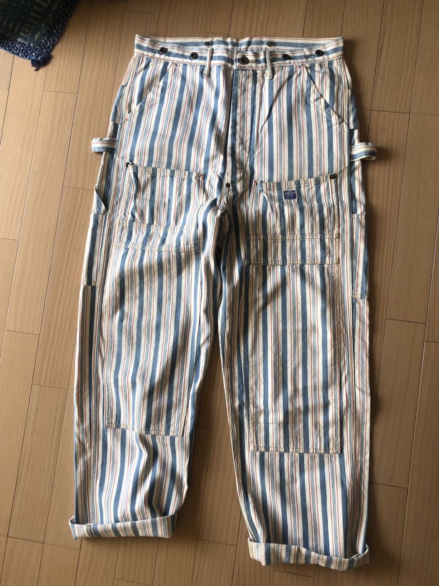 kapital キャピタル ヒッコリー ペインターパンツ ワークパンツ 日本製 KAPITAL ヒッコリーペインターパンツ