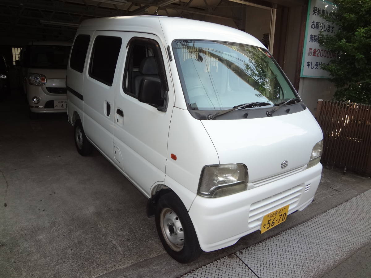 愛知県名古屋発 中古軽自動車 スズキエブリィバン km 車検r3 2 即納 Da62v の落札情報詳細 ヤフオク落札価格情報 オークフリー スマートフォン版