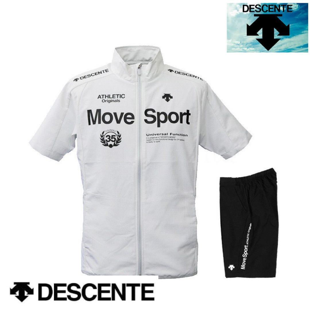 新品】未使用タグ付○デサント Move Sport ハニカムクロス半袖