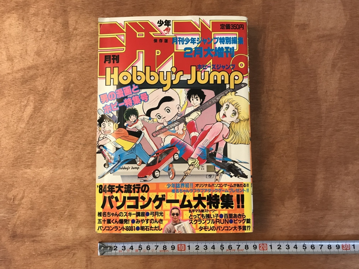 月刊少年ジャンプ特別編集 1984年2月 ホビーズジャンプ保存版PC
