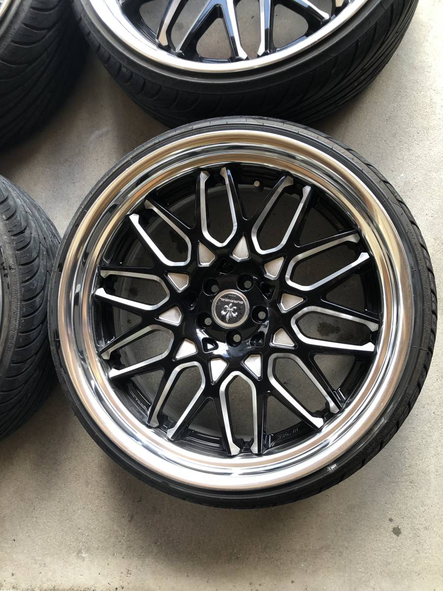 WORK DURANOAL 20インチ ホイール 20×8.5J+12と+25 ナンカン NANKANG