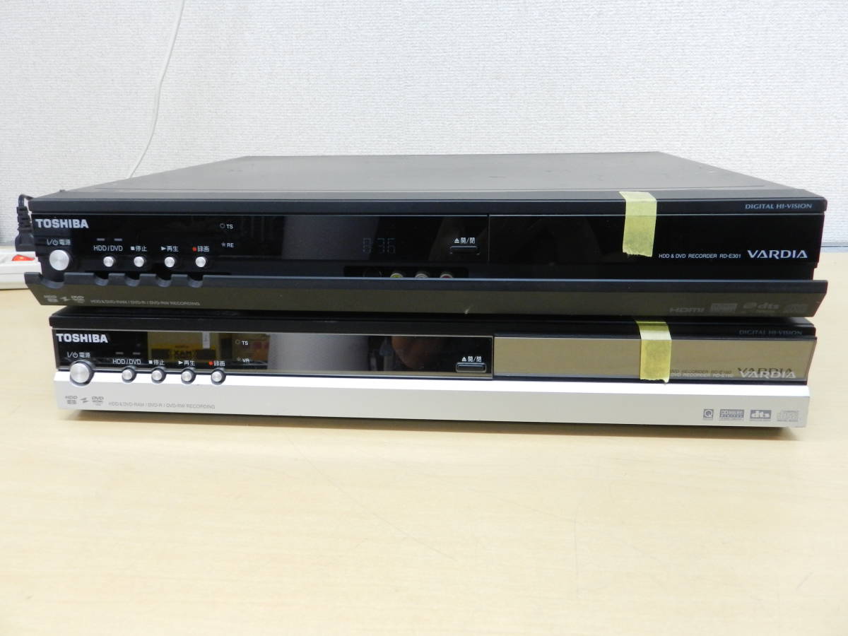 TOSHIBA VARDIA RD-E301 HDD & DVDレコーダー Amazon | TOSHIBA VARDIA 地上・BS・110度CSデジタルチューナー