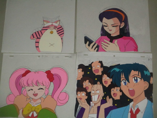 超くせになりそう セル画 一括 1/検;なかの弥生佐々木敏子 白鳥なぎさ