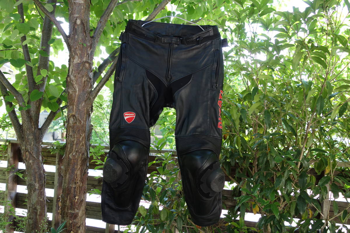 DUCATI DAINESE 純正レザーパンツ メンズ 48 バイク用パンツ - Motorcycle Trousers | Ducati Official Shop