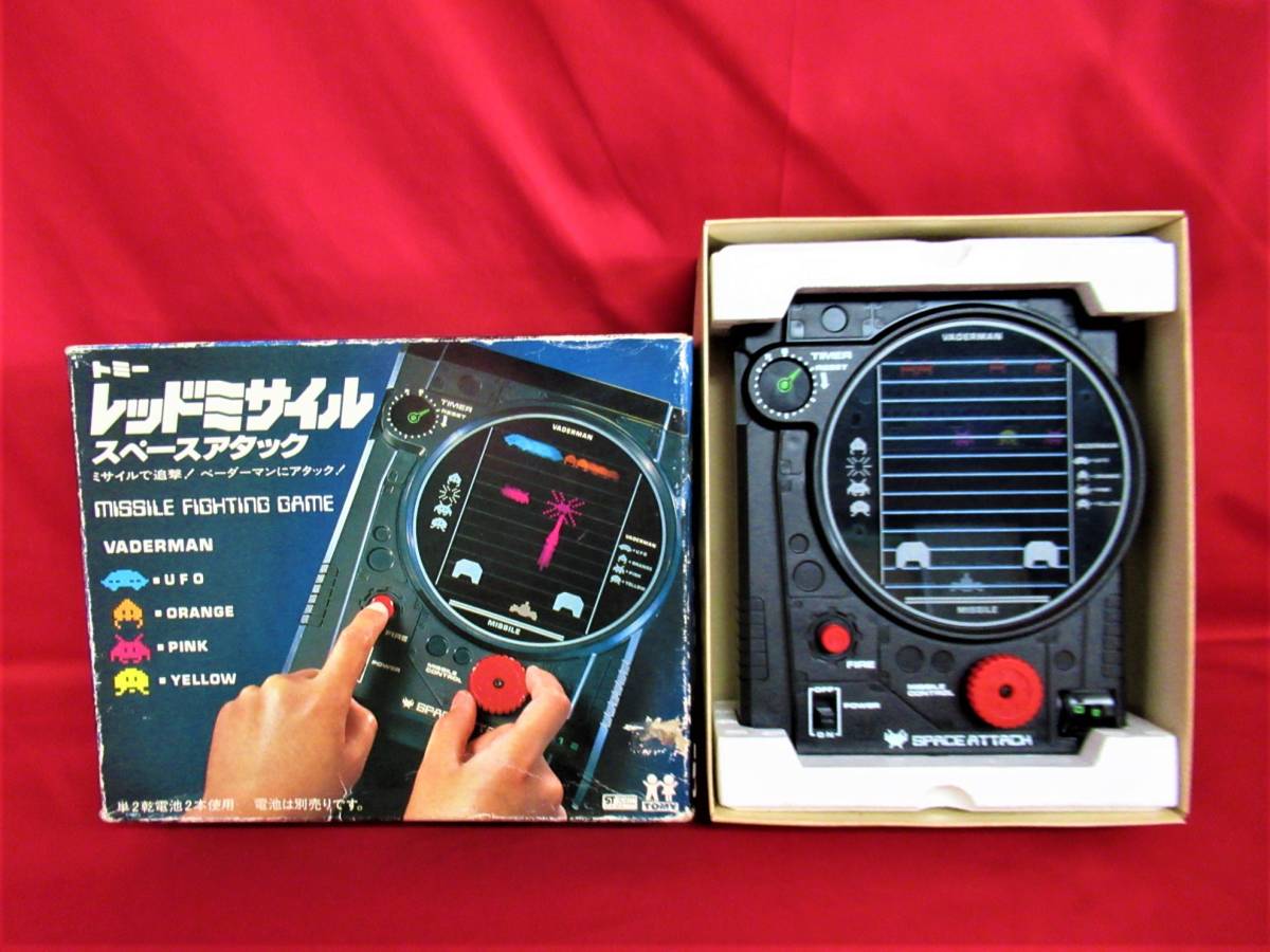 新品】未使用・保管品□トミー□レッドミサイル スペースアタック