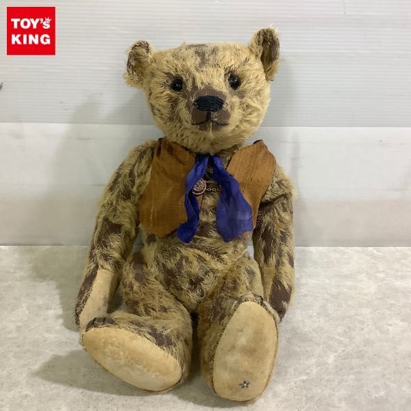 1円 箱無 フォーゲットミーノット テディベア 約32cm ブルーリボン ブラウンベスト Forget Me Not の落札情報詳細 ヤフオク落札価格情報 オークフリー スマートフォン版