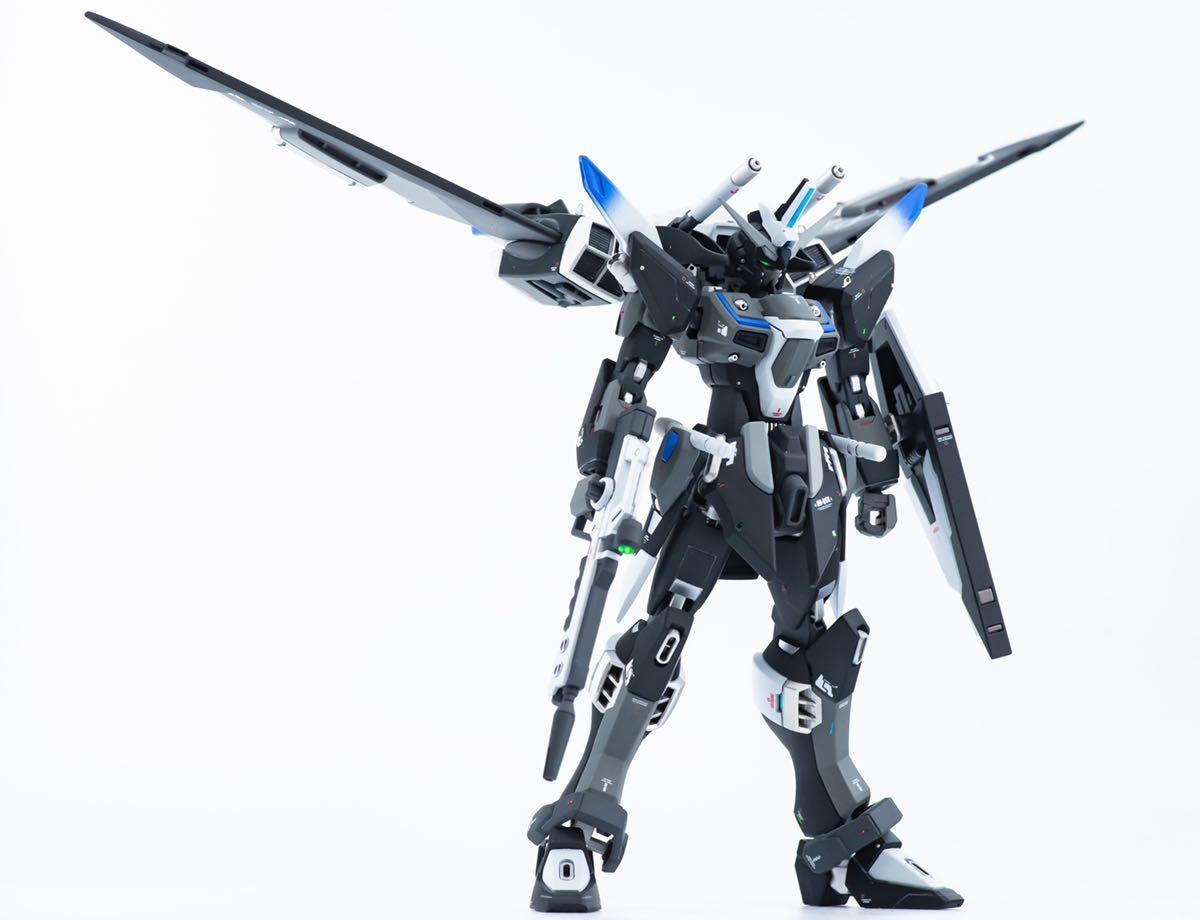 HG 1/144 ∞ ジャスティスガンダム 徹底改修塗装済み完成品の落札情報
