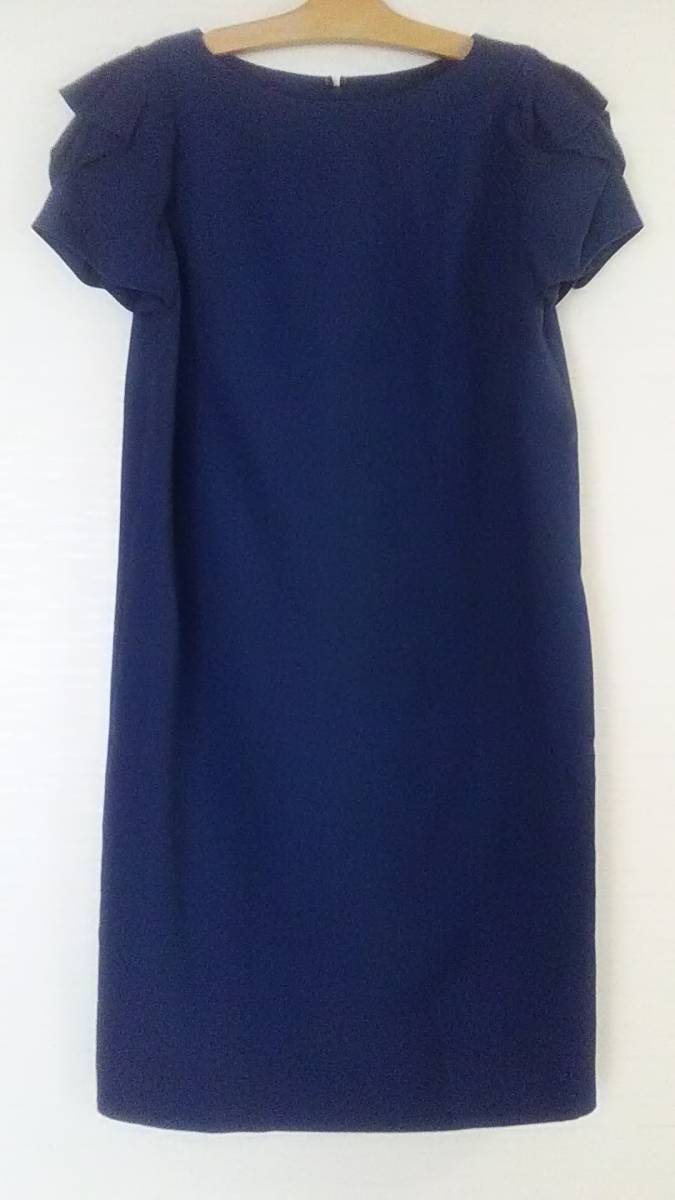 レキップヨシエイナバ 後ろファスナー ワンピース 紺色 ４０ の落札情報詳細 ヤフオク落札価格情報 オークフリー スマートフォン版