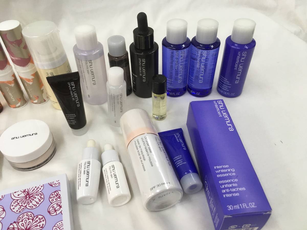 1円 シュウウエムラ コスメ まとめ Shu Uemura 美容液 ムース オイル ローション チーク パウダー 乳液 など の落札情報詳細 ヤフオク落札価格情報 オークフリー スマートフォン版