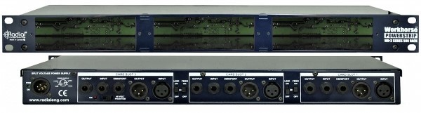 Radial Workhorse Powerstrip API500シリーズ互換モジュール 1Uラック