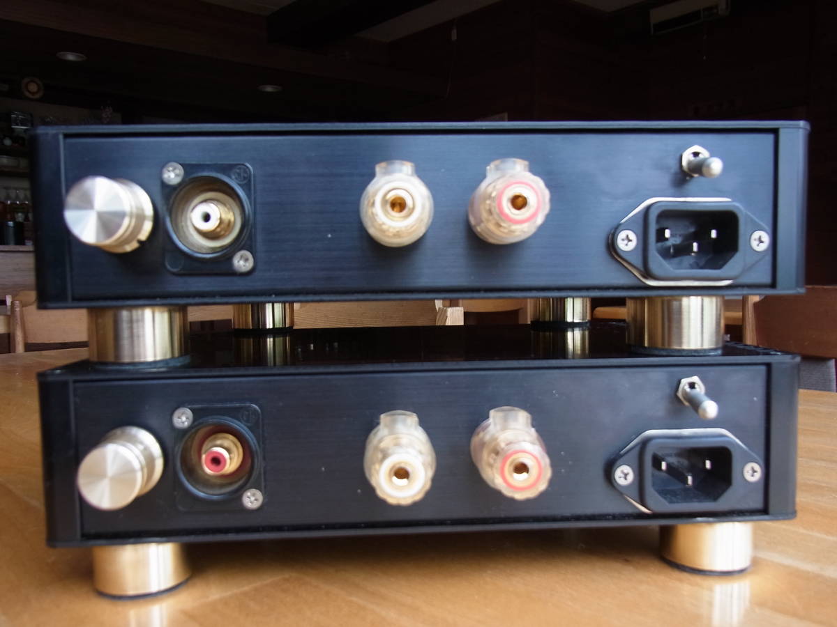 フライングモール基盤 黒モグラ 自作パワーアンプ 黒モグラアンプです