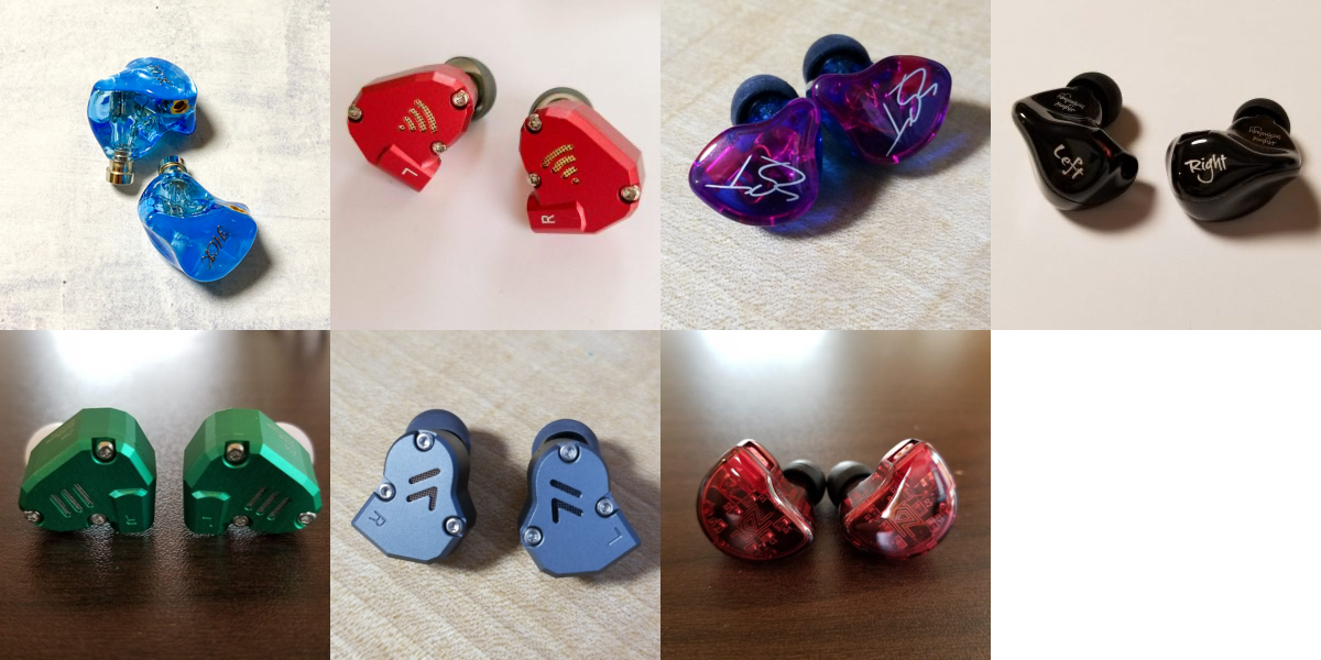 中古 イヤホン７種セット 多ドラ６baのnicehck Hk6 Kzのzst Zs4 Zs6 Zs10 Phb Em023 Yinyoo Rn Qt2 オマケ ケーブル３本 の落札情報詳細 ヤフオク落札価格情報 オークフリー スマートフォン版