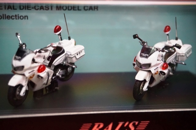 RAI'S レイズ 1/43 Honda ホンダ VFR800P 白バイ 2002-2008 警視庁交通