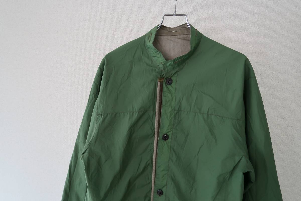 As Is オールドオランダ軍 撥水性素材ptfeシェル スタンドカラーライナーコート 実寸l程度 ビンテージゴアテックスチャイナジャケット の落札情報詳細 ヤフオク落札価格情報 オークフリー スマートフォン版