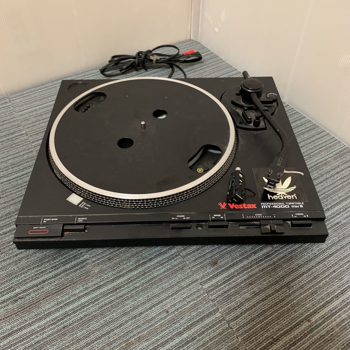 VESTAX ターンテーブル mt-4000 MK2 2台セット