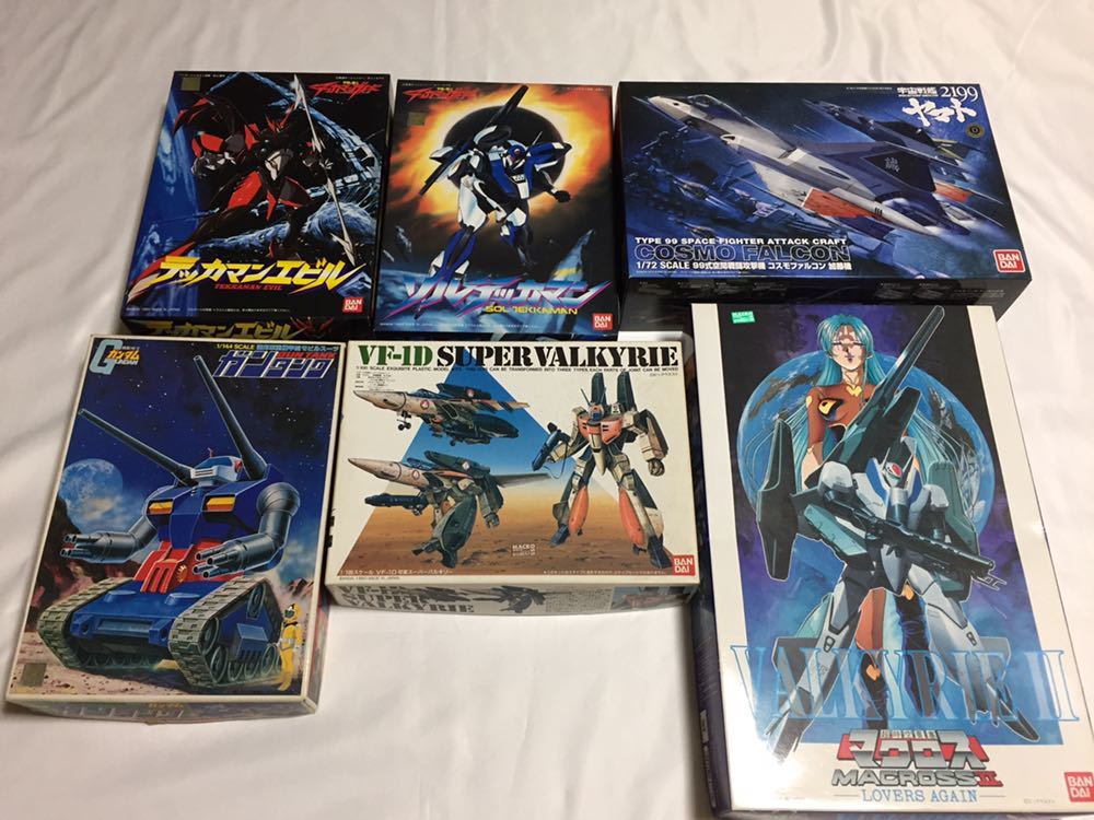 1円 超時空要塞マクロス ガンダム テッカマン 宇宙戦艦ヤマト2199 プラモデル 6点おまとめ 未組立 管111 Id7577 No84 の落札情報詳細 ヤフオク落札価格情報 オークフリー スマートフォン版