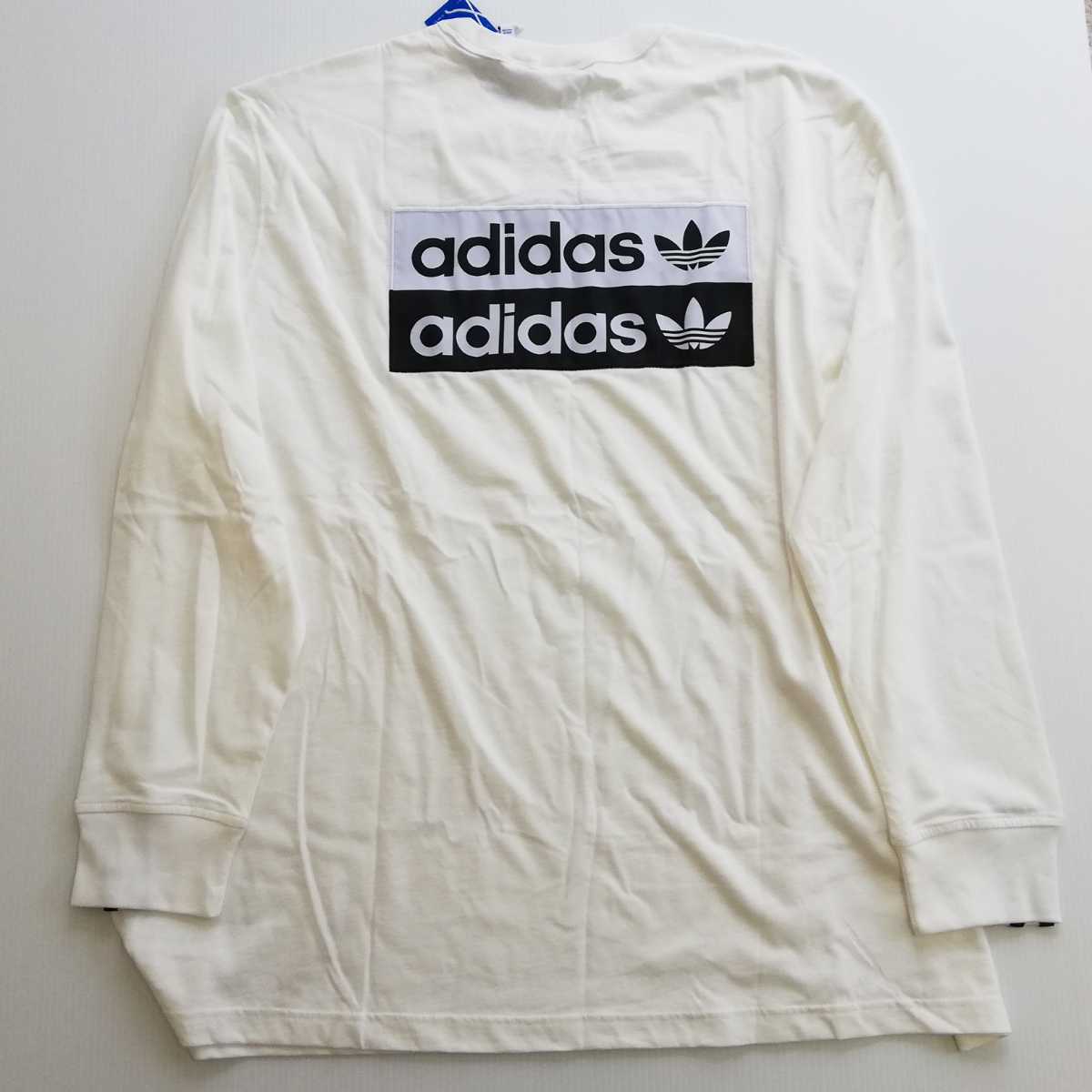 新品 1円スタート 売り切り 新品未使用 Adidas Original アディダス Tシャツ T Shirts Xxl 長袖 ロンティー Usa輸入 国内未発売 の落札情報詳細 ヤフオク落札価格情報 オークフリー スマートフォン版