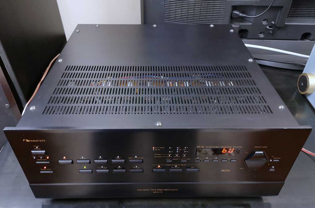 部品取り】 Nakamichi IA-1z ナカミチ AVインテグレーテッドアンプ