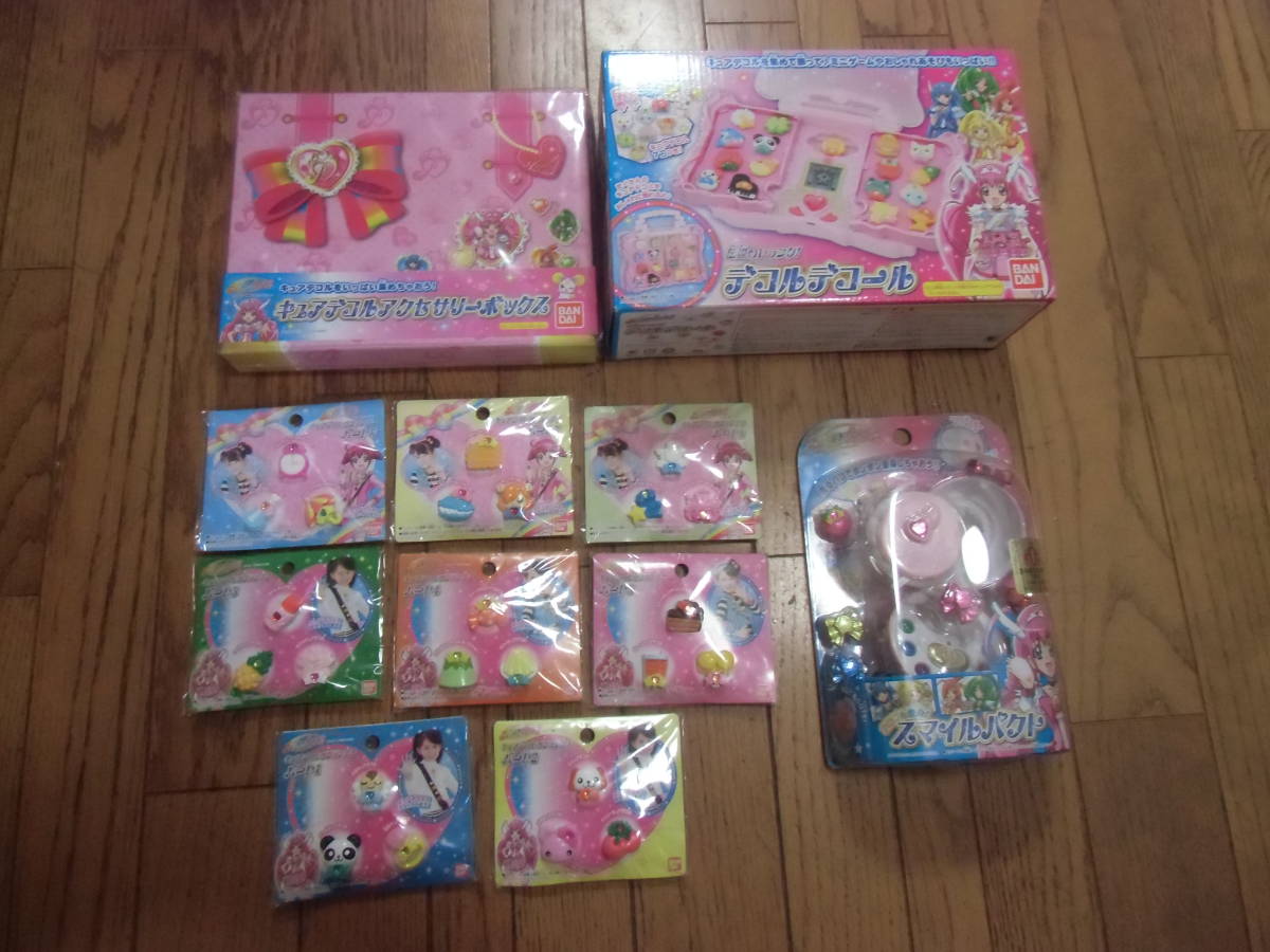 新品 スマイルプリキュア 新品 スマイルパクト デコルデコール アクセサリーボックス キュアデコレクションプチ の落札情報詳細 ヤフオク落札価格情報 オークフリー スマートフォン版