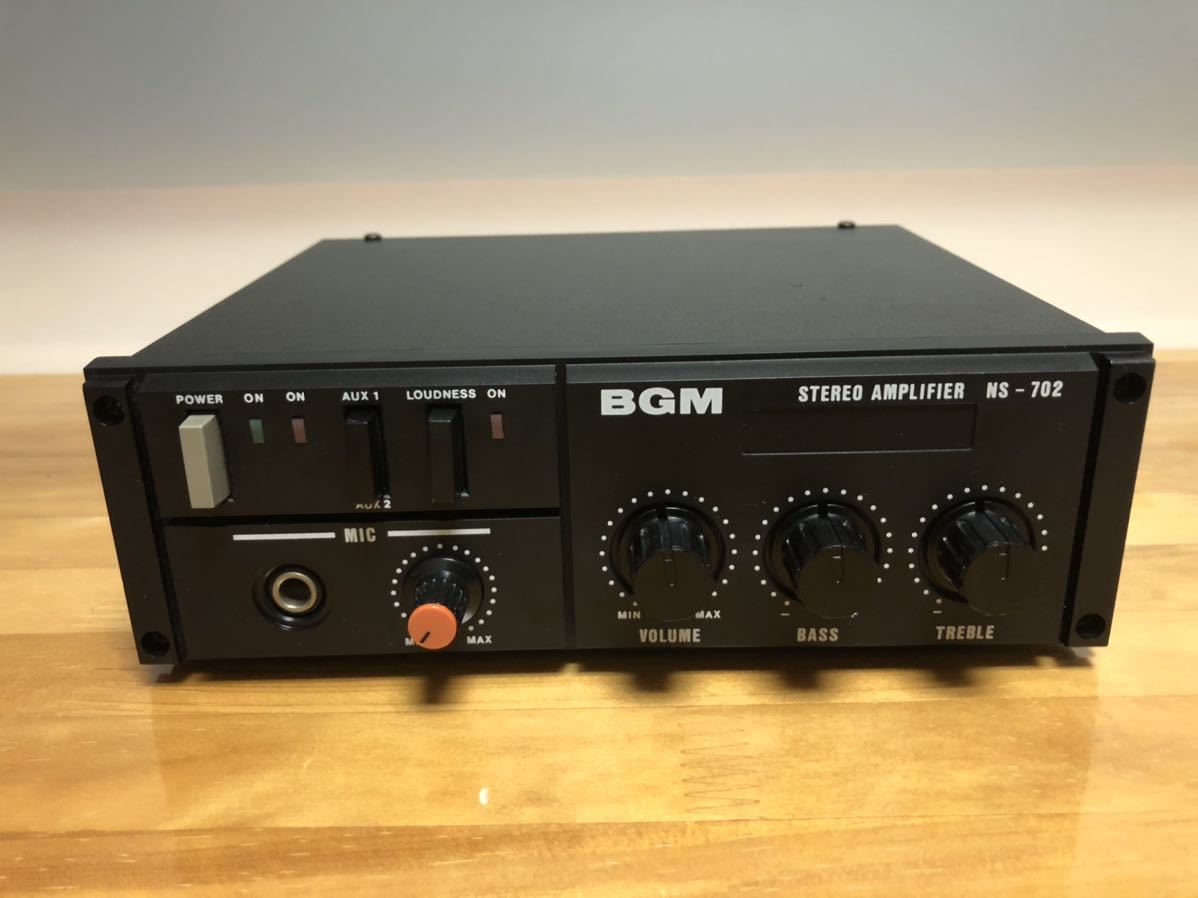 ステレオアンプ ダイトー ボイス ジャンク NS-702 マイクアンプ