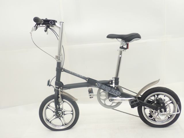 YI ZHE ]ONE SECOND FOLDING 14吋折り畳み自転車 シングル/オレンジ