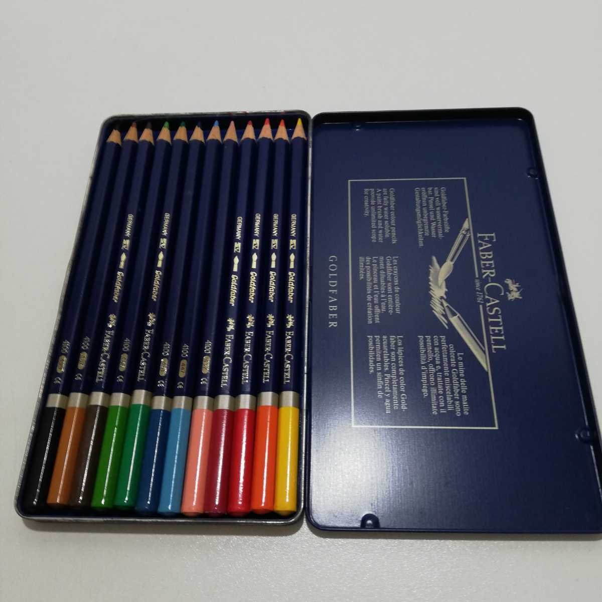 希少・新品未使用】ファーバーカステル 色鉛筆とクリップカラーペン
