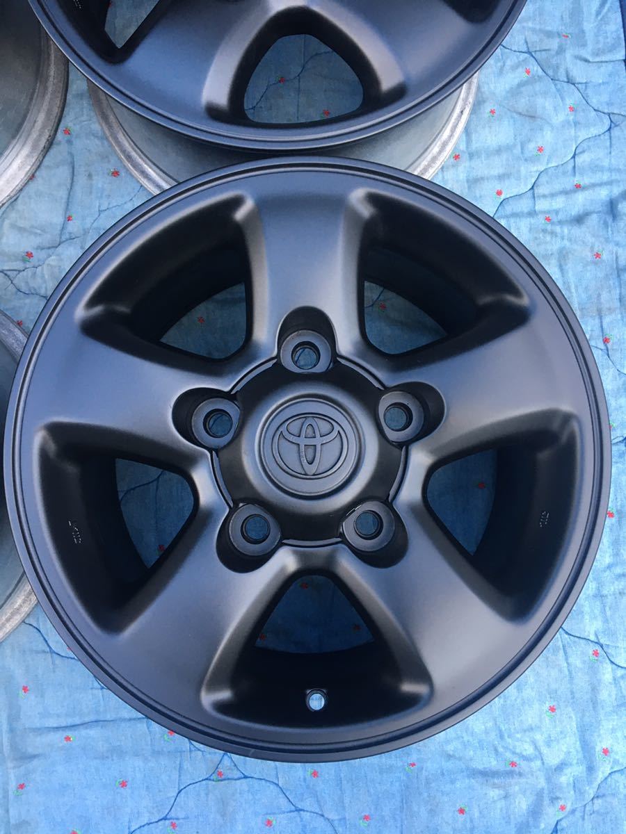 ランクル100 スタッドレス純正ホイール275/70-16 4本 純正ナット付き